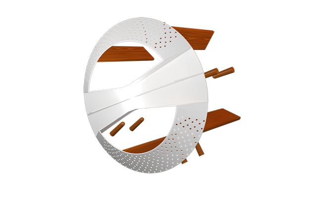 Wooden Traditional Drum